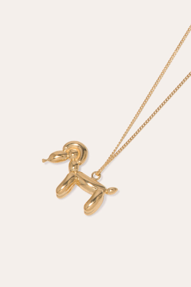 Classicworks™ Ballon Zodiaque Bélier – Pendentif Plaqué Or