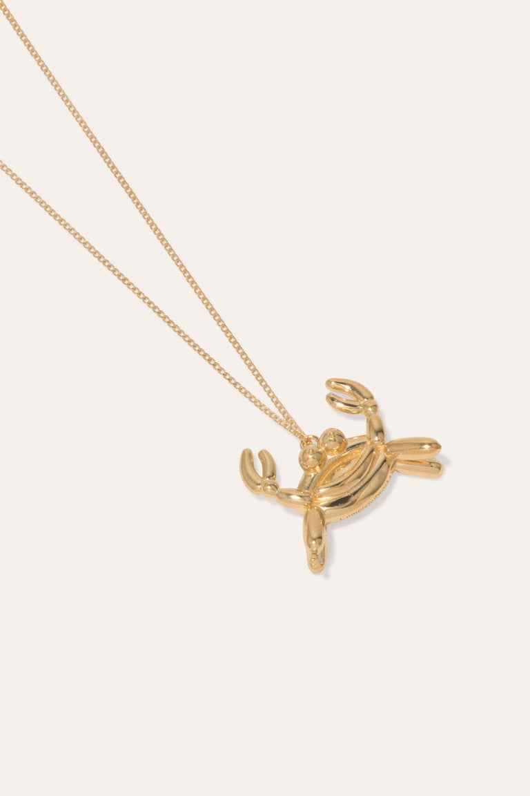 Pendentif plaqué or signe astrologique Cancer Classicworks™