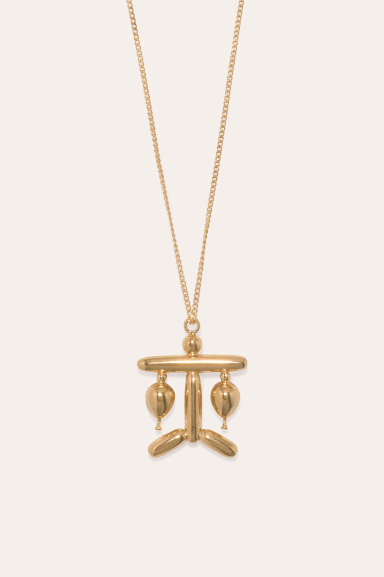 Pendentif Signe Zodiaque Balance Classicworks™ - Plaqué Or