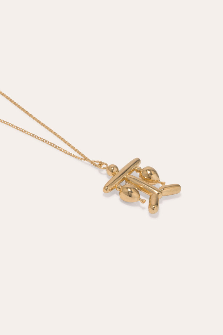 Pendentif Signe Zodiaque Balance Classicworks™ - Plaqué Or