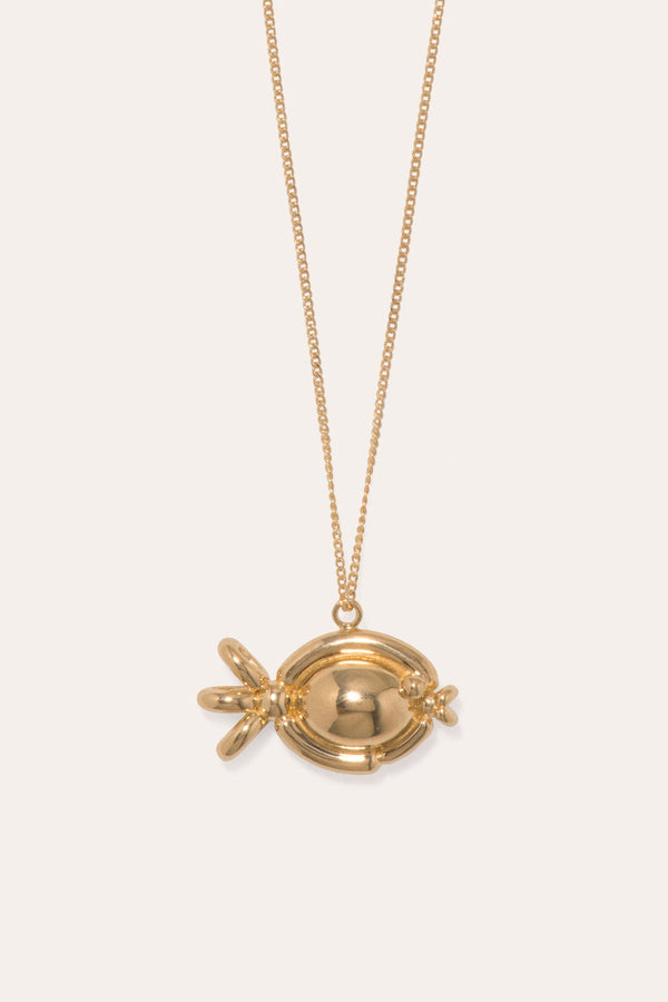 Pendentif Zodiaque Poissons Classicworks™ - Plaqué or