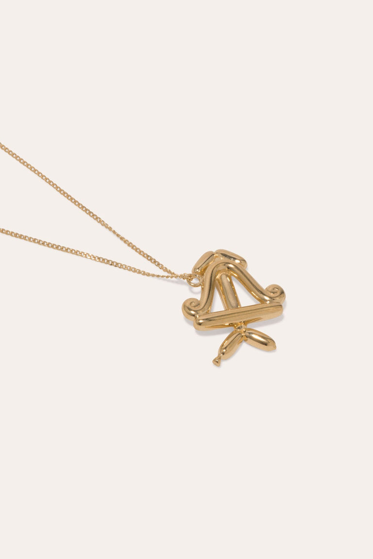 Pendentif plaqué or Classiworks™ à motif du Zodiaque Sagittaire
