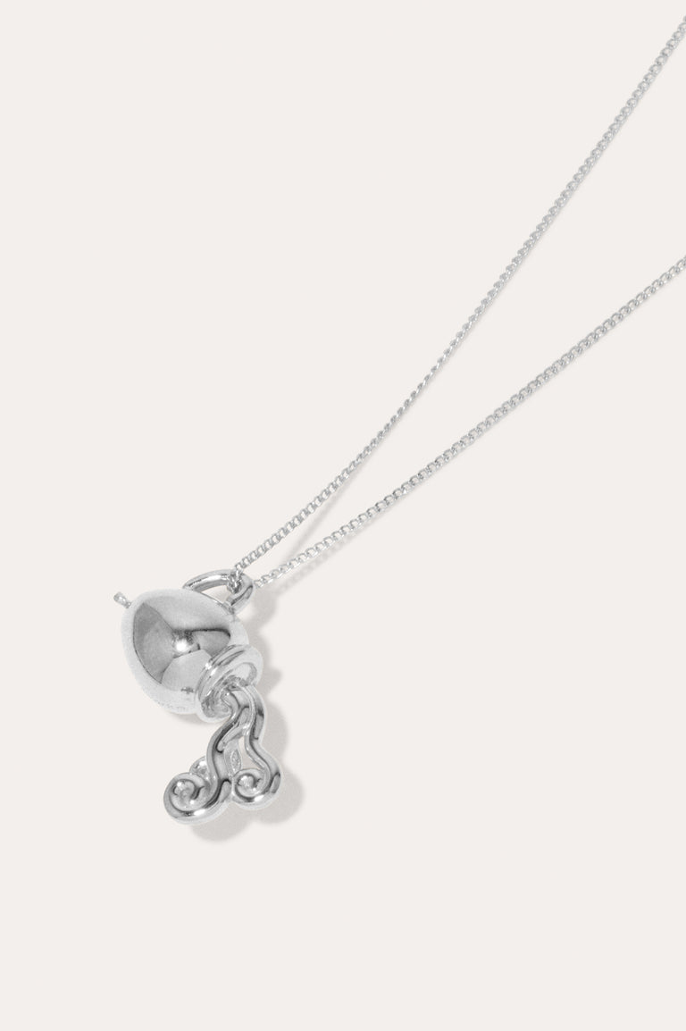 Pendentif Zodiaque Verseau Classicworks™ - Plaqué Platine