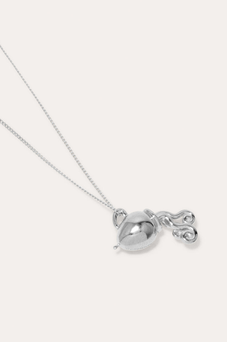 Pendentif Zodiaque Verseau Classicworks™ - Plaqué Platine
