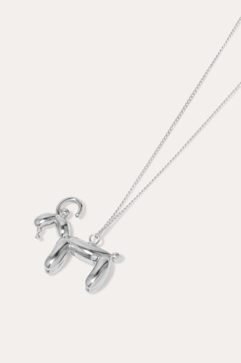 Pendentif plaqué platine Classicworks™ Ballon signe du zodiaque Capricorne