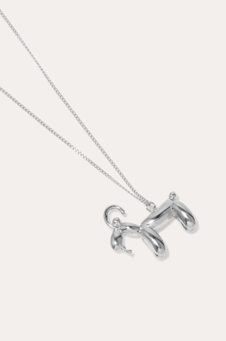 Pendentif plaqué platine Classicworks™ Ballon signe du zodiaque Capricorne