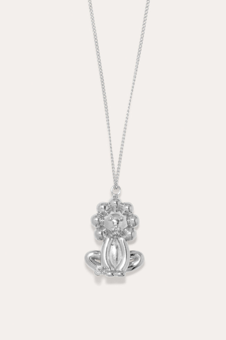 Ballon Zodiaque Lion Classicworks™ - Pendentif Plaqué Platine