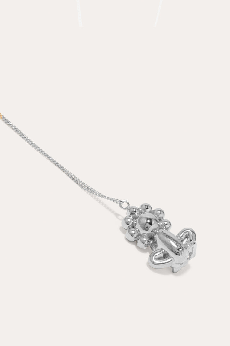 Ballon Zodiaque Lion Classicworks™ - Pendentif Plaqué Platine