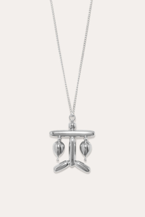 Ballon Zodiac Balance Classicworks™ - Pendentif plaqué platine
