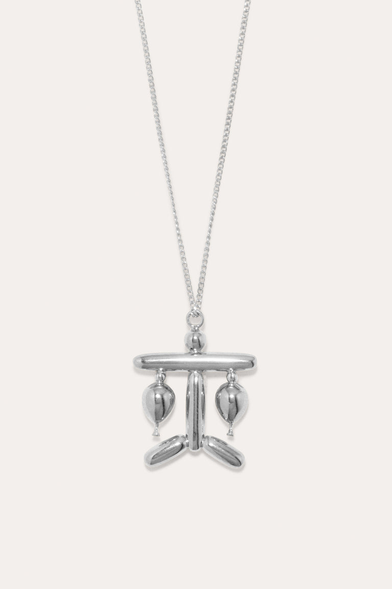 Ballon Zodiac Balance Classicworks™ - Pendentif plaqué platine