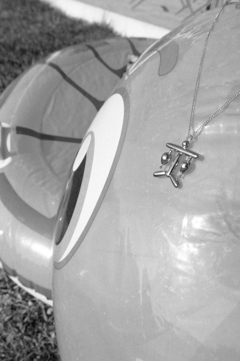 Ballon Zodiac Balance Classicworks™ - Pendentif plaqué platine