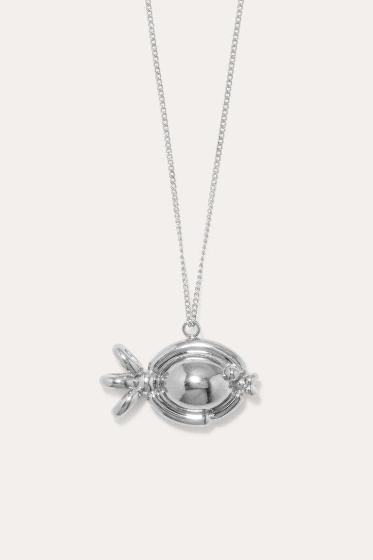 Pendentif Plaqué Platine Signe Zodiacal Poissons Classicworks™