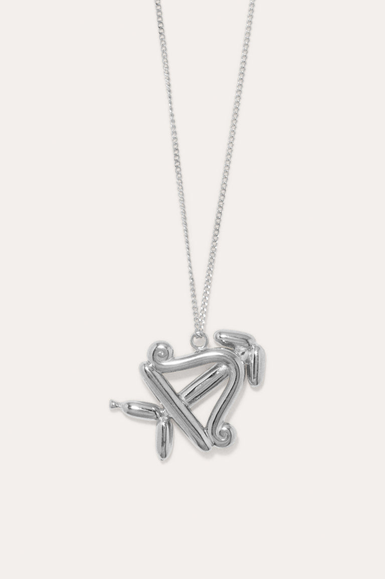 Pendentif Plaqué Platine Signe Zodiacal Sagittaire Classicworks™