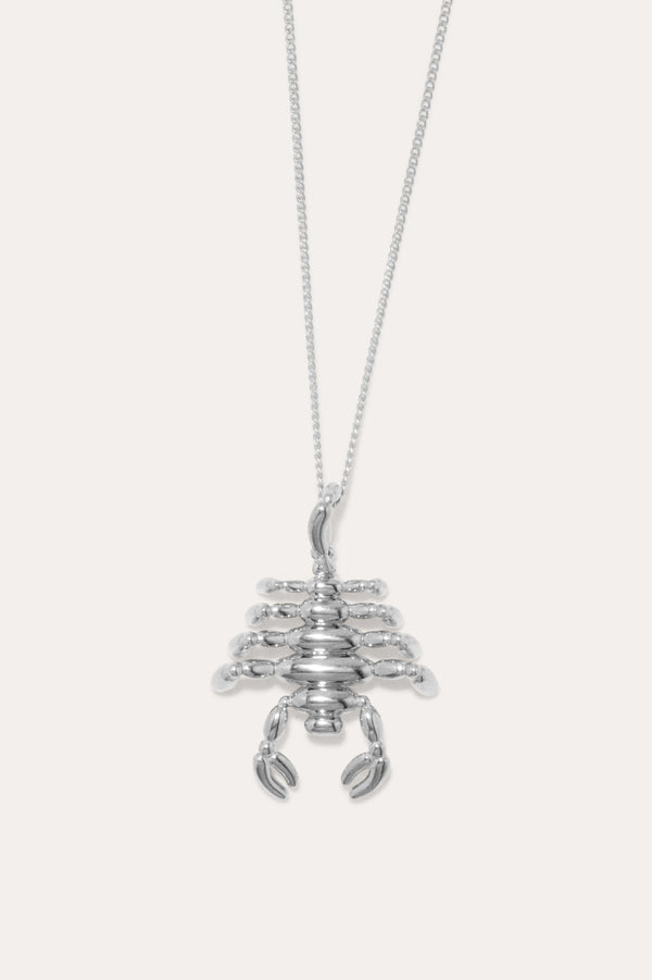 Pendentif Zodiaque Scorpion Classicworks™ - Plaqué Platine