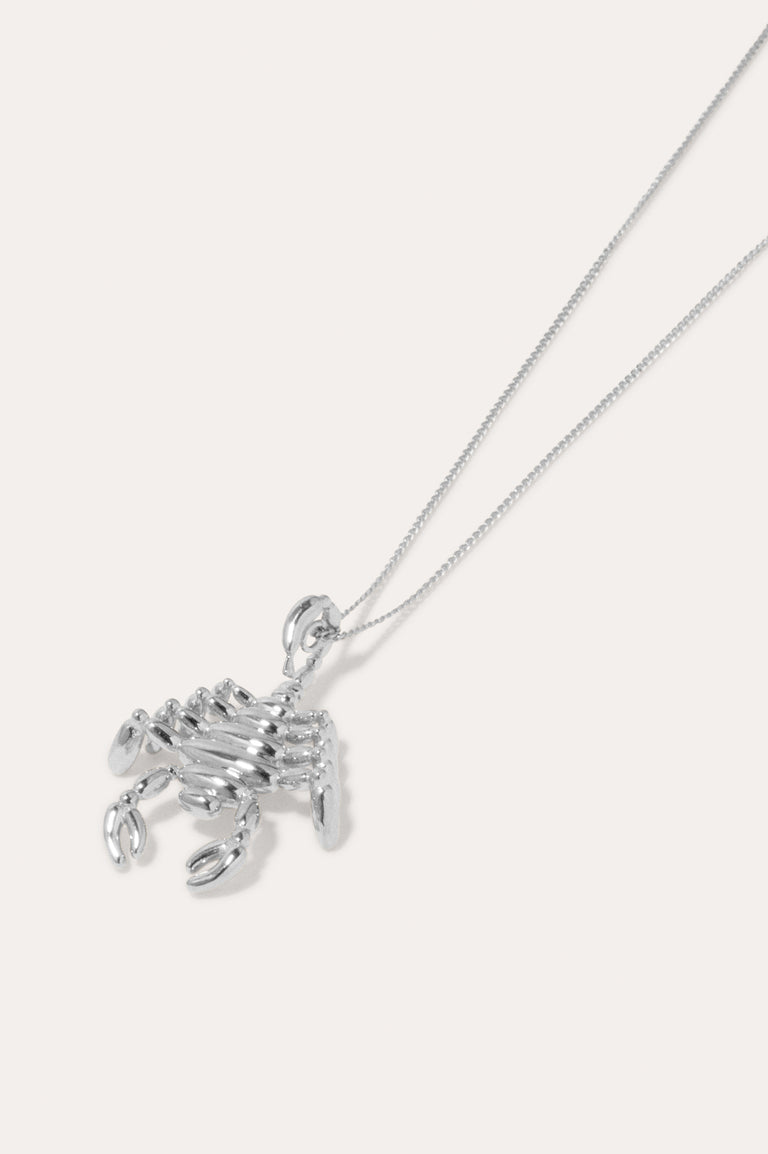 Pendentif Zodiaque Scorpion Classicworks™ - Plaqué Platine