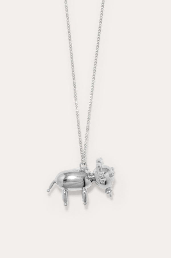 Pendentif plaqué platine - Ballon zodiaque Classicworks™ Taureau