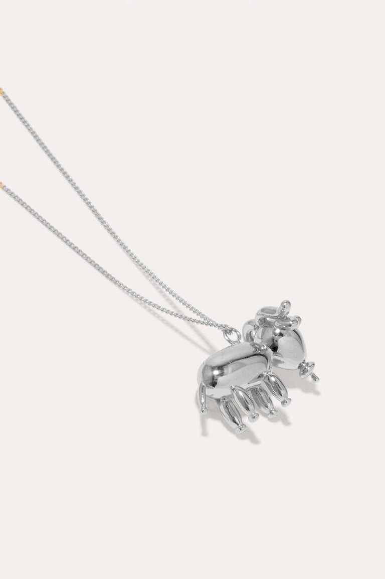 Pendentif plaqué platine - Ballon zodiaque Classicworks™ Taureau
