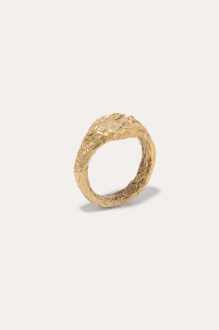 Foil - Bague en Vermeil d'Or Recyclé