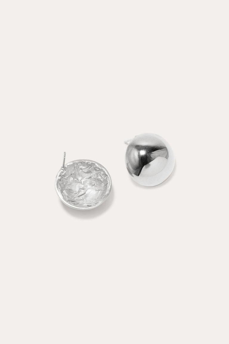 Critical Citizens - Platinum Plated Earrings