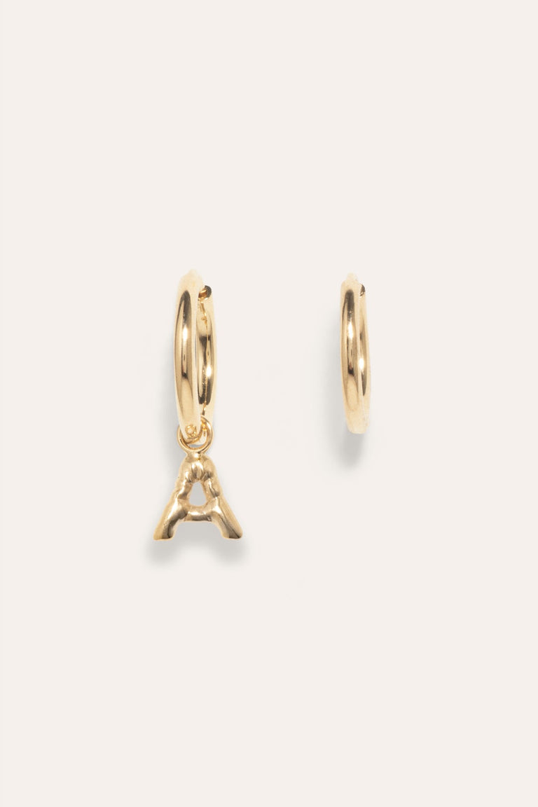 Classicworks™ A - Gold Vermeil Earrings