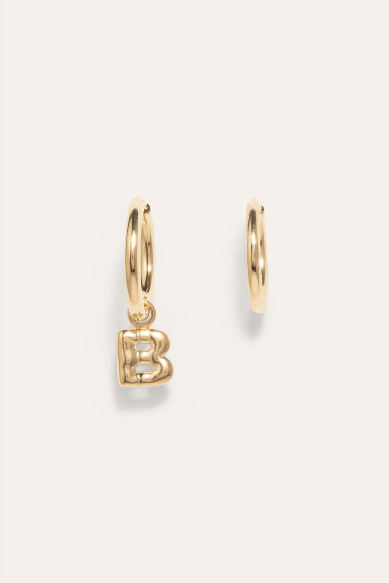 Classicworks™ B - Gold Vermeil Earrings