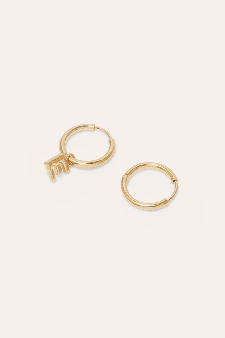 Classicworks™ E - Recycled Gold Vermeil Earrings
