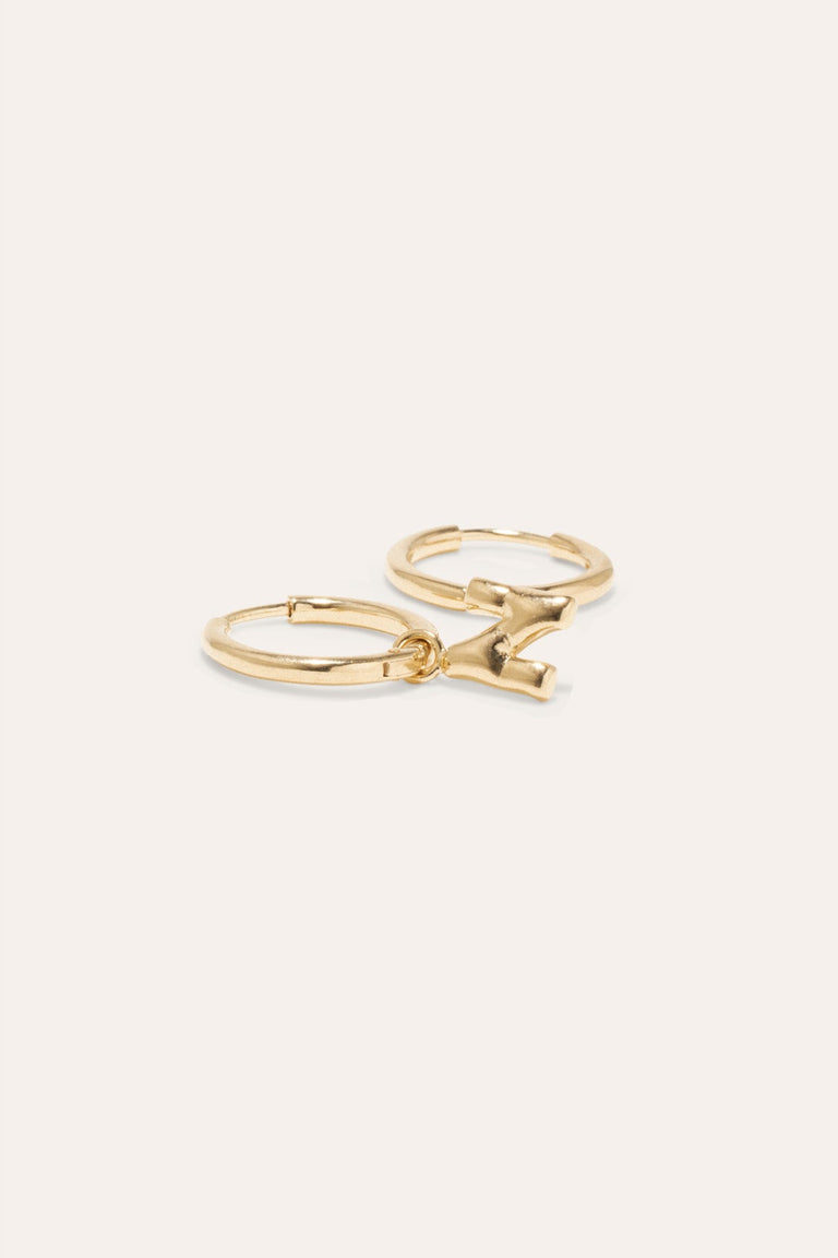 Classicworks™ N - Boucles d'oreilles vermeil en or recyclé