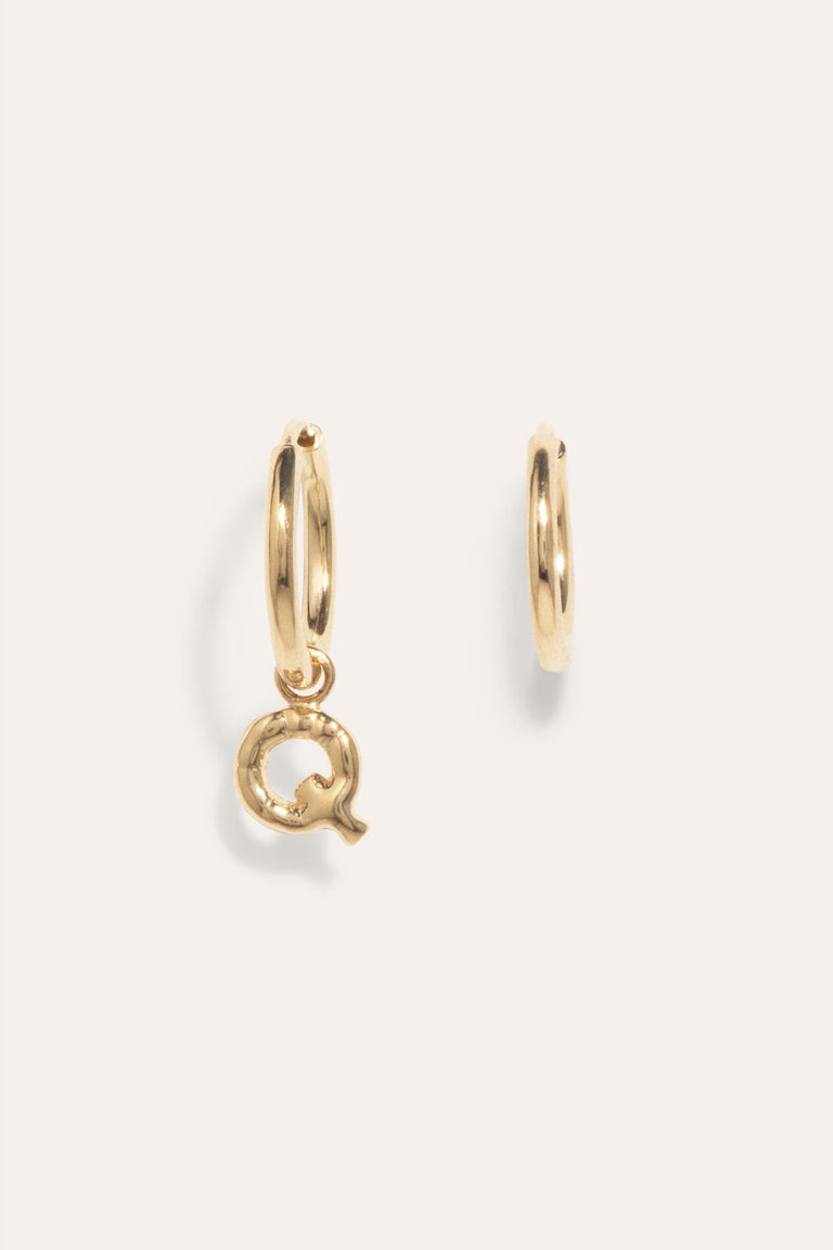 Classicworks™ Q - Recycled Gold Vermeil Earrings