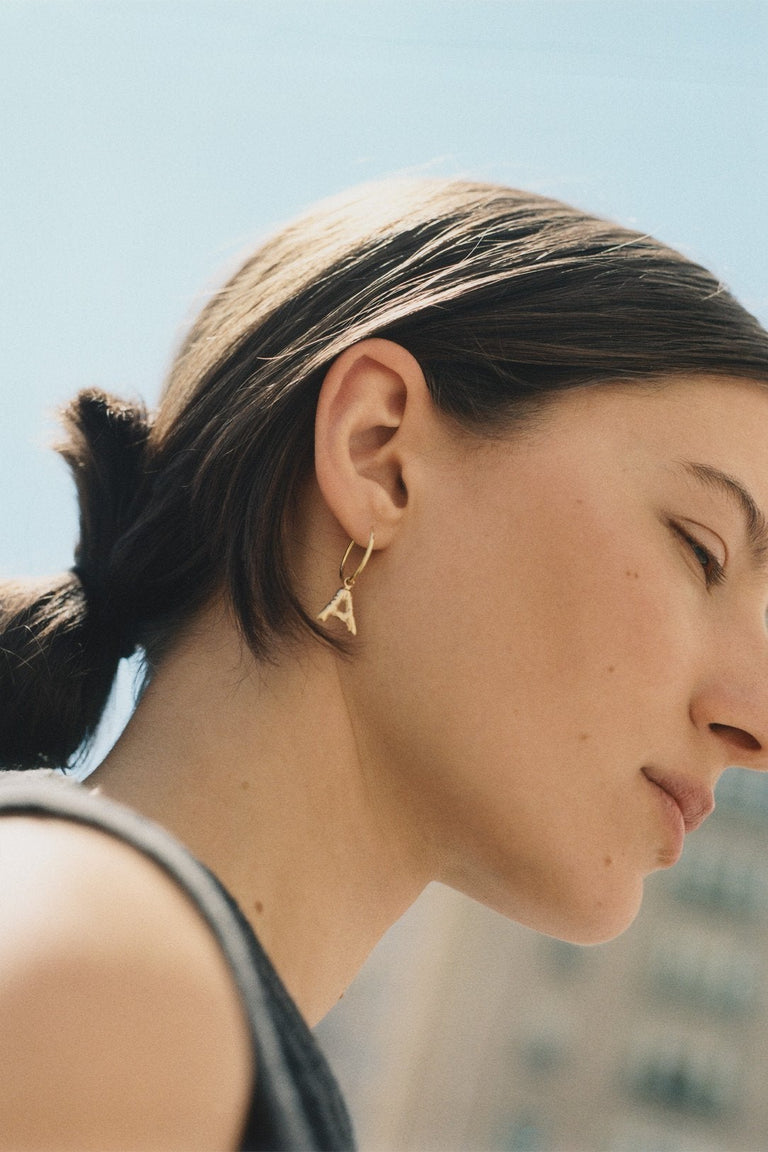 Classicworks™ H - Gold Vermeil Earrings