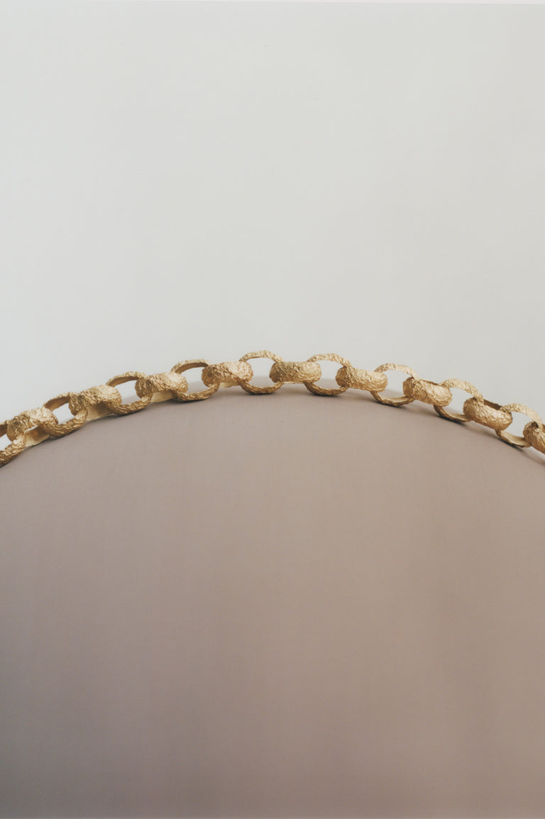La caverne que vous craignez d'entrer contient le trésor que vous cherchez - Collier plaqué or