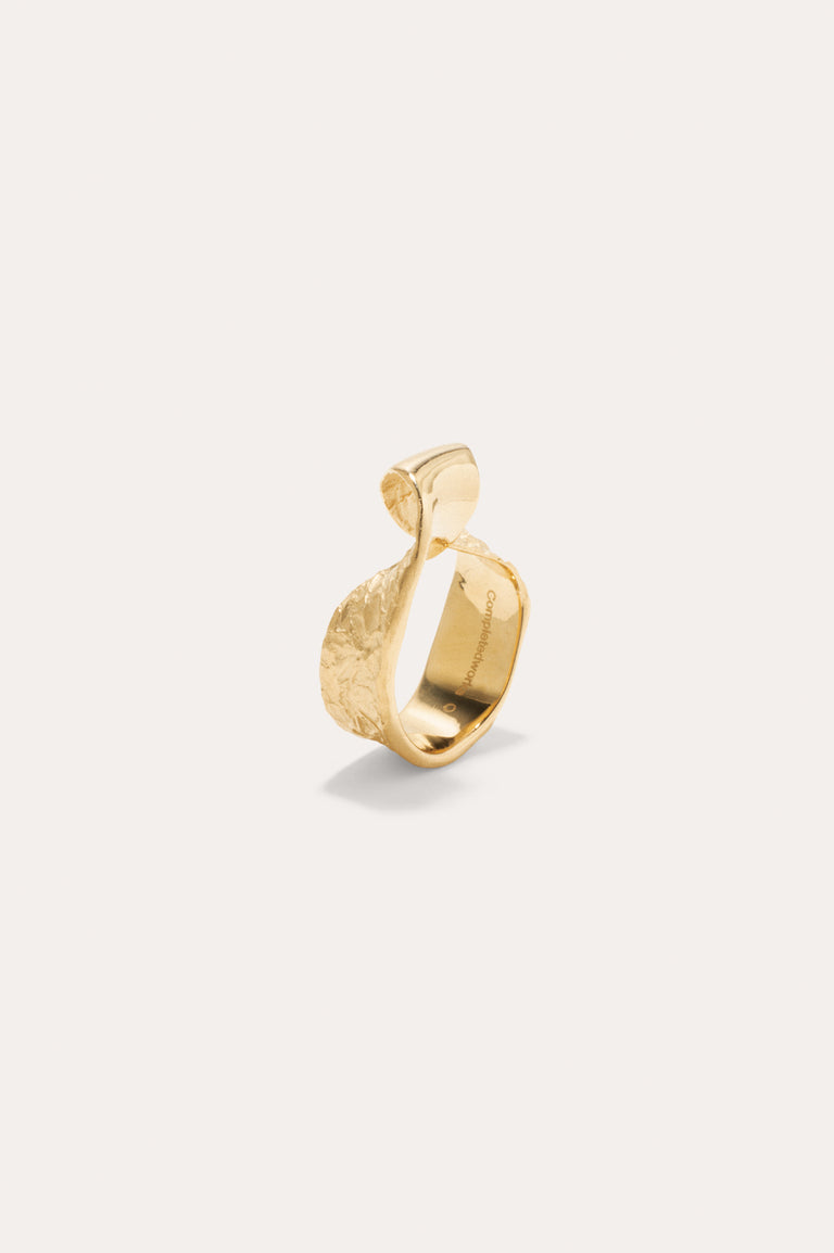 Ribbon II - Gold Vermeil Ring