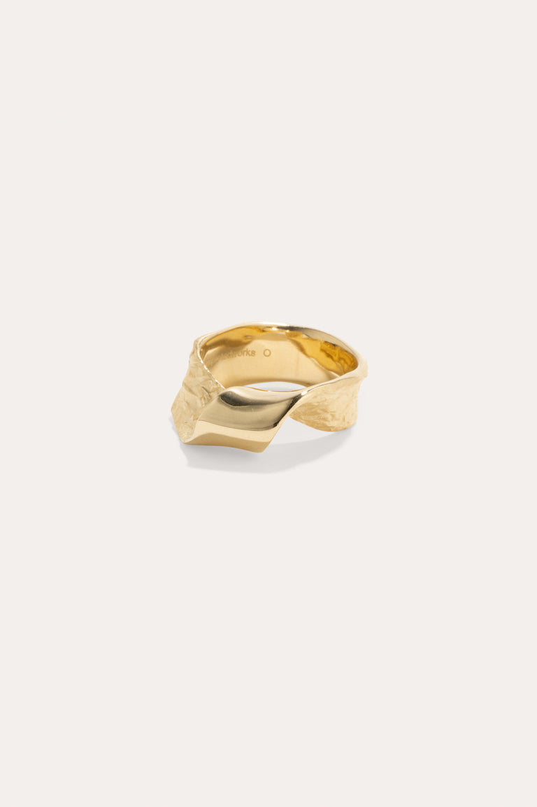 Bague Ruban II - Vermeil Or Recyclé