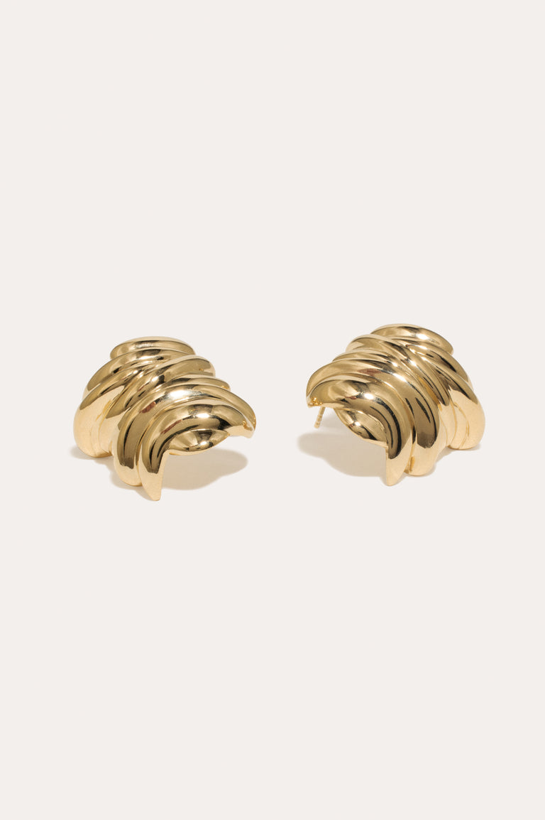 Wings - Gold Vermeil Earrings