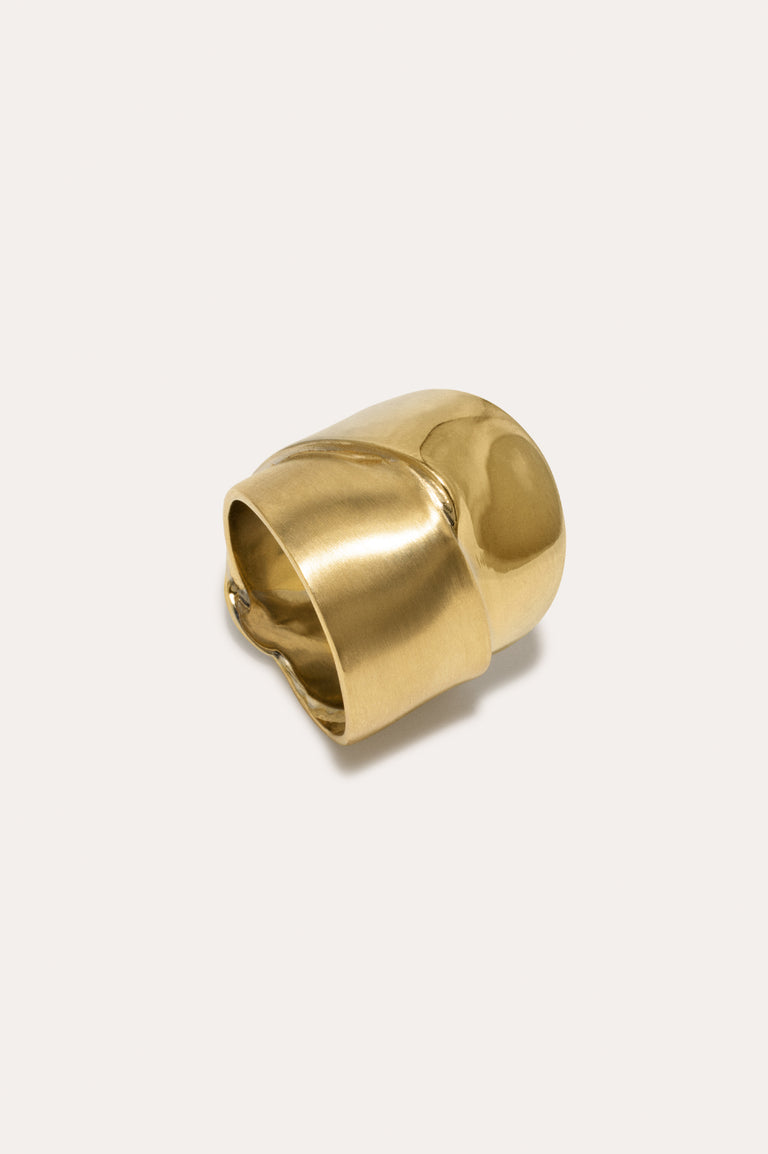 Bague ruban en vermeil