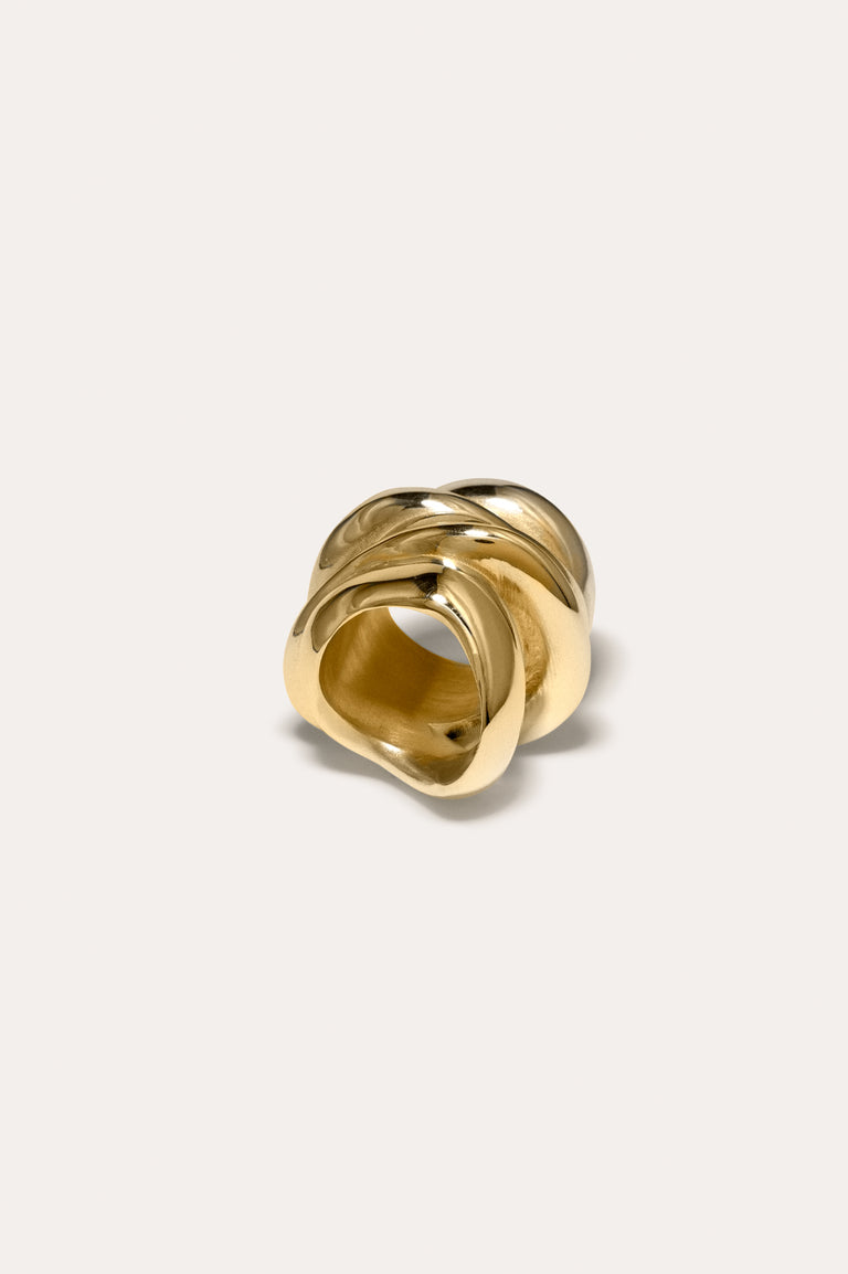 Off‐World - Bague plaquée or