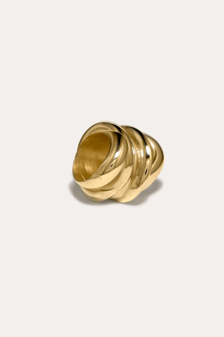 Off‐World - Bague plaquée or