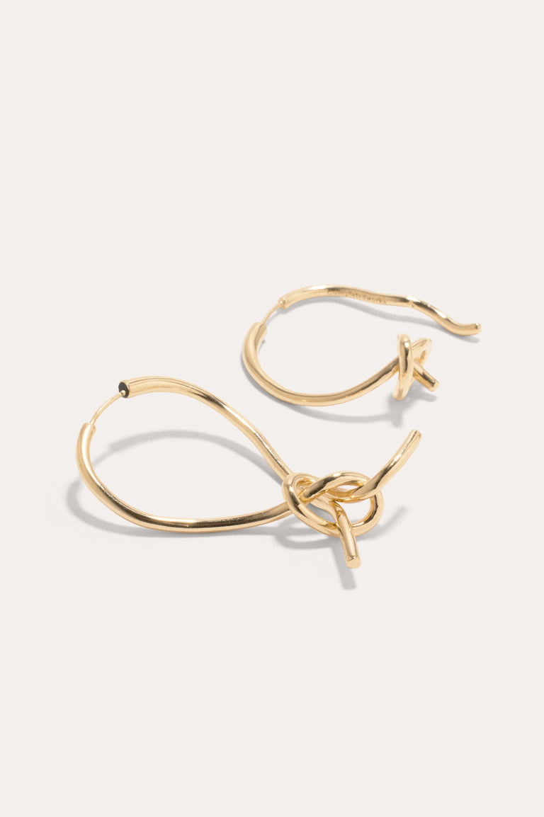 The Freedom to Imagine - Gold Vermeil Earrings