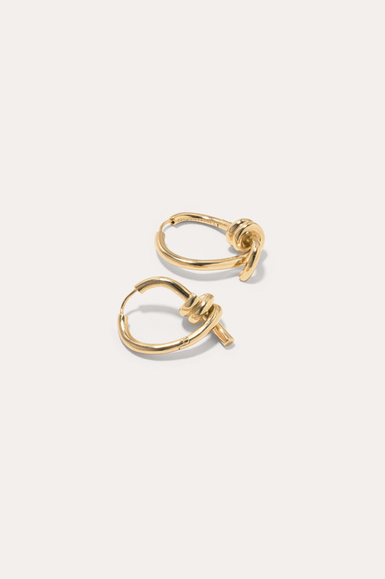 The Freedom to Imagine II - Recycled Gold Vermeil Earrings