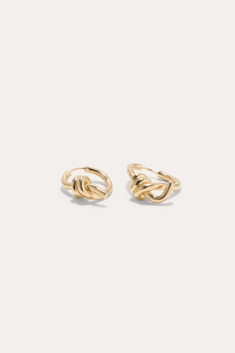 The Freedom to Imagine II - Recycled Gold Vermeil Earrings