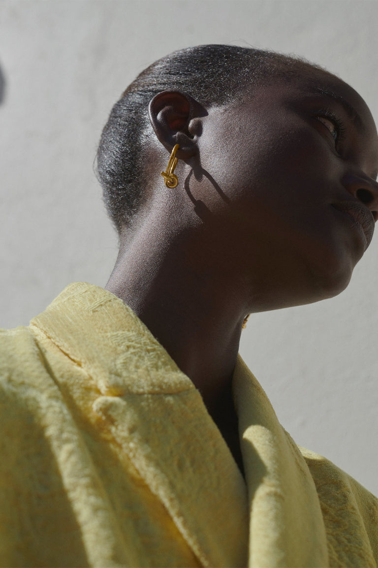 The Freedom to Imagine II - Recycled Gold Vermeil Earrings
