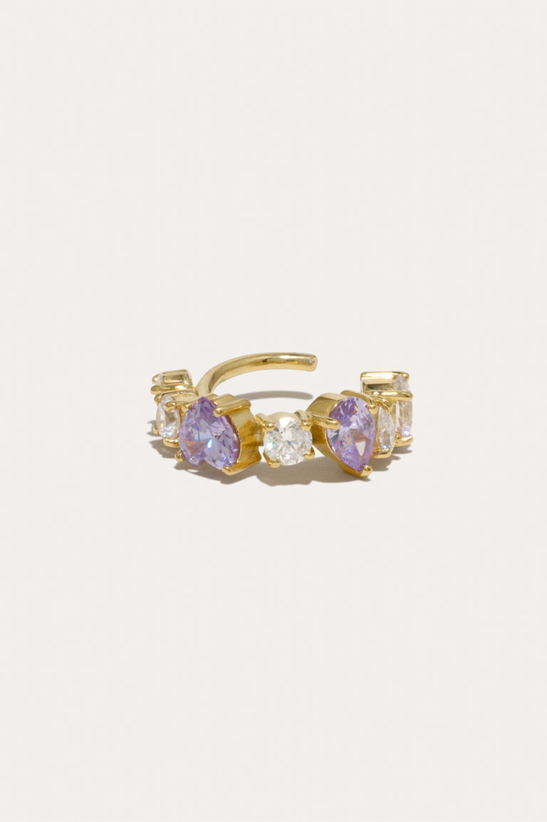 Pelican - Cubic Zirconia and Gold Vermeil Ear Cuff | Completedworks